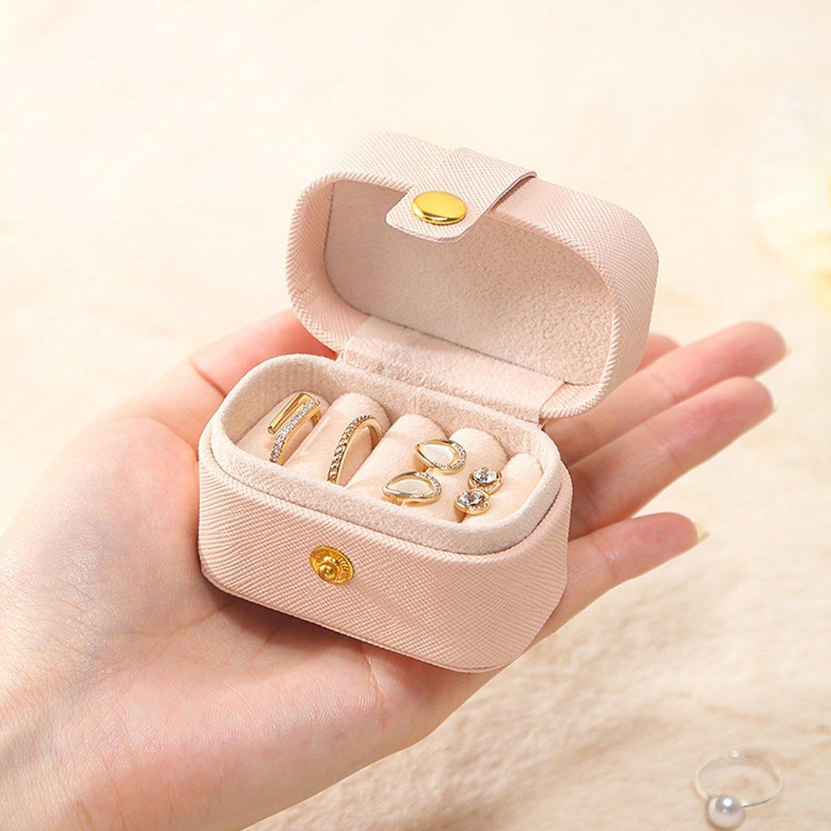 5 Pcs Mini Jewellery Boxes in Four Colours | StorageOZ