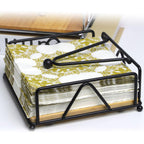 Iron Wood Napkin Holder in Three Colours | StorageOZ