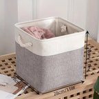 Foldable Linen Laundry Basket Six Colour Pairs | StorageOZ