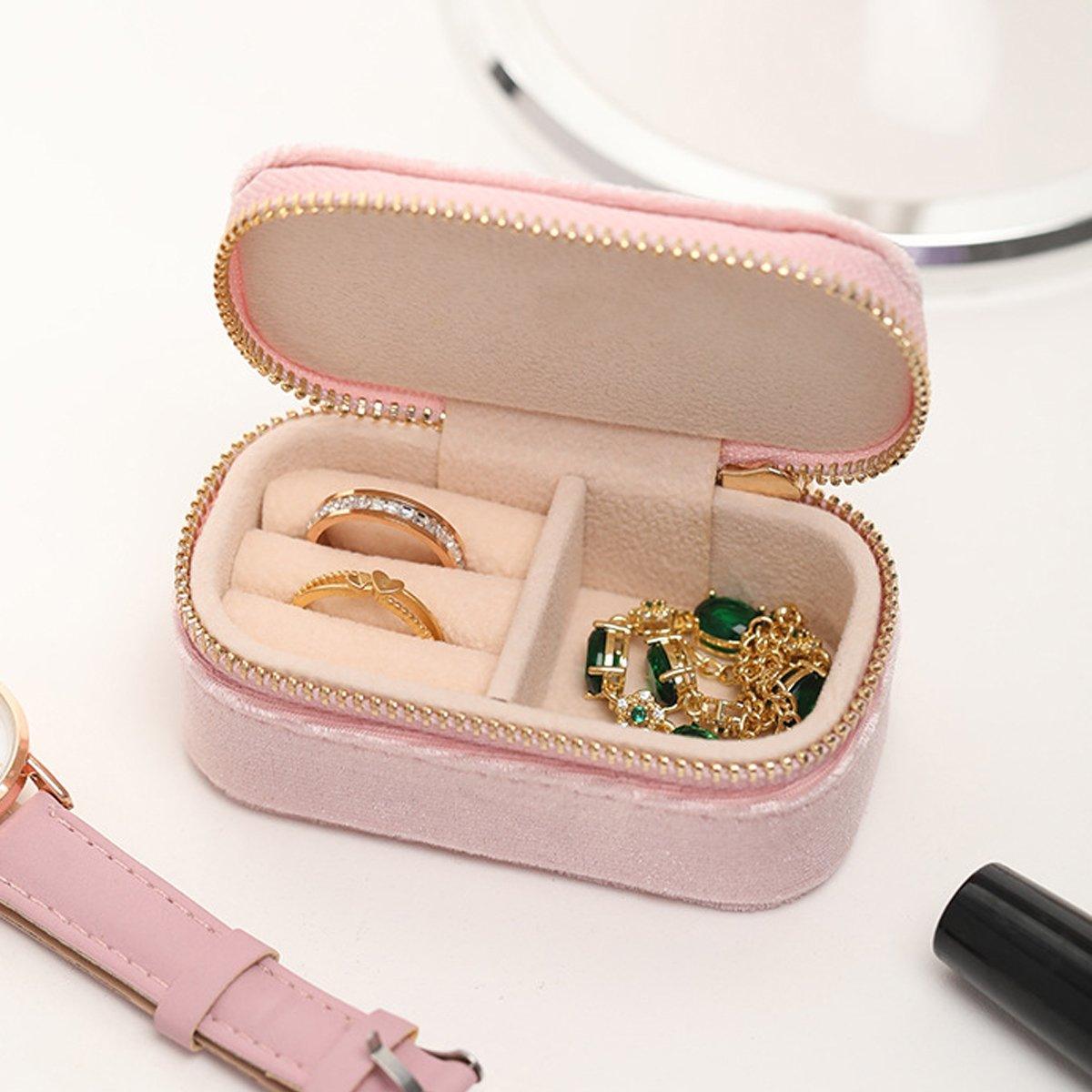 Mini Velvet Jewellery Box in Six Colours | StorageOZ