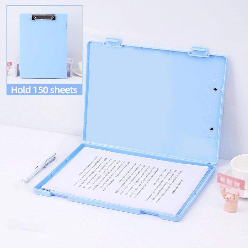 4 Pcs A4 Clipboard Folders in Three Colours | StorageOZ