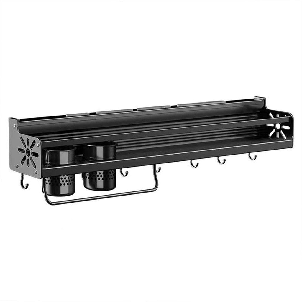 Punch Free Kitchen Wall Storage Rack Two Colours | StorageOZ