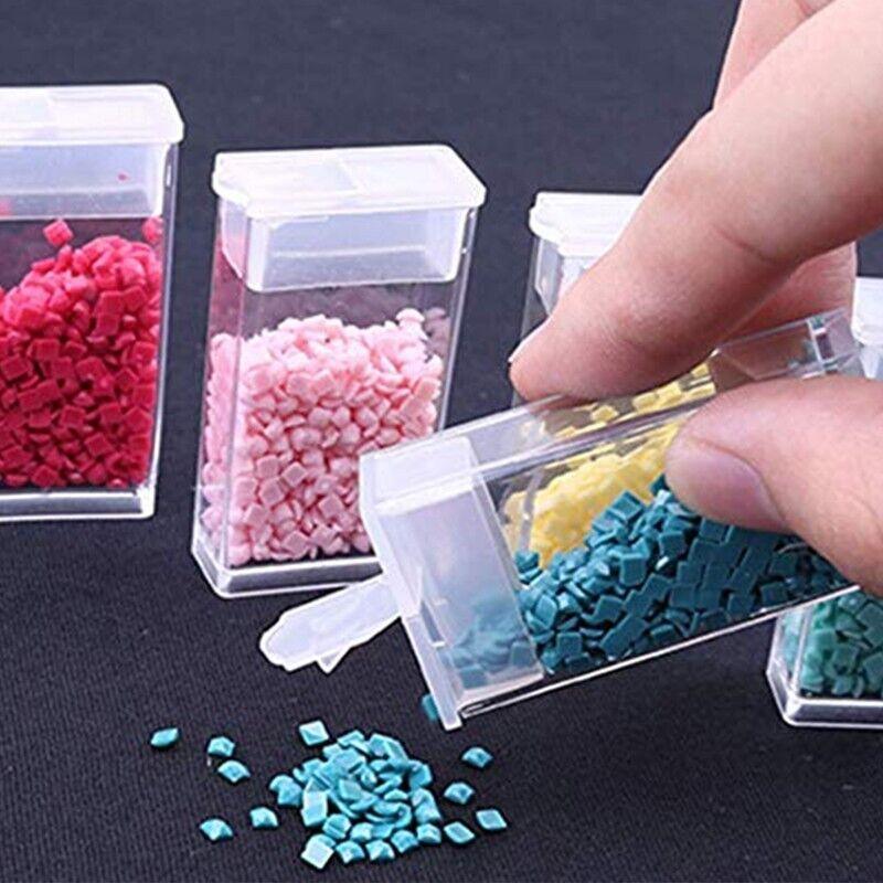 64 Grid Clear Plastic Craft Storage Box Case | StorageOZ