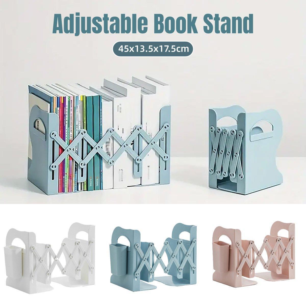 Adjustable Desktop Bookshelf in Three Colours | StorageOZ