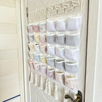 Woven Hanging Storage Bag in Two Styles Set | StorageOZ