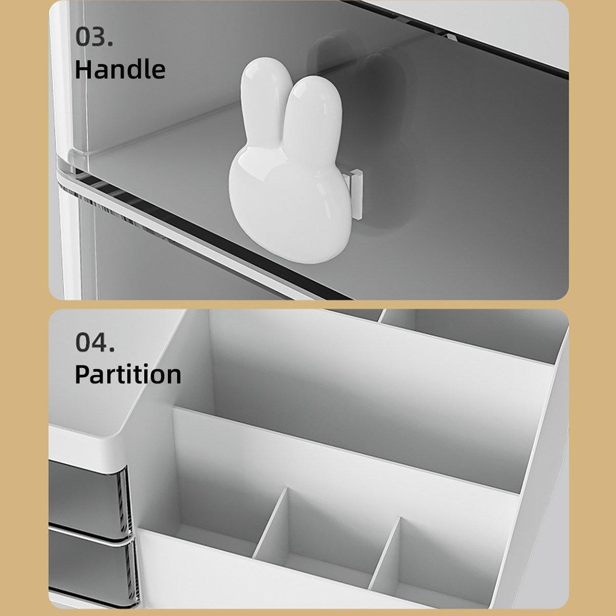 Cartoon Rabbit Drawer Storage Box Two Colours | StorageOZ