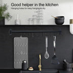 20cm Silicone Kitchen Drain Mat Two Colours | StorageOZ