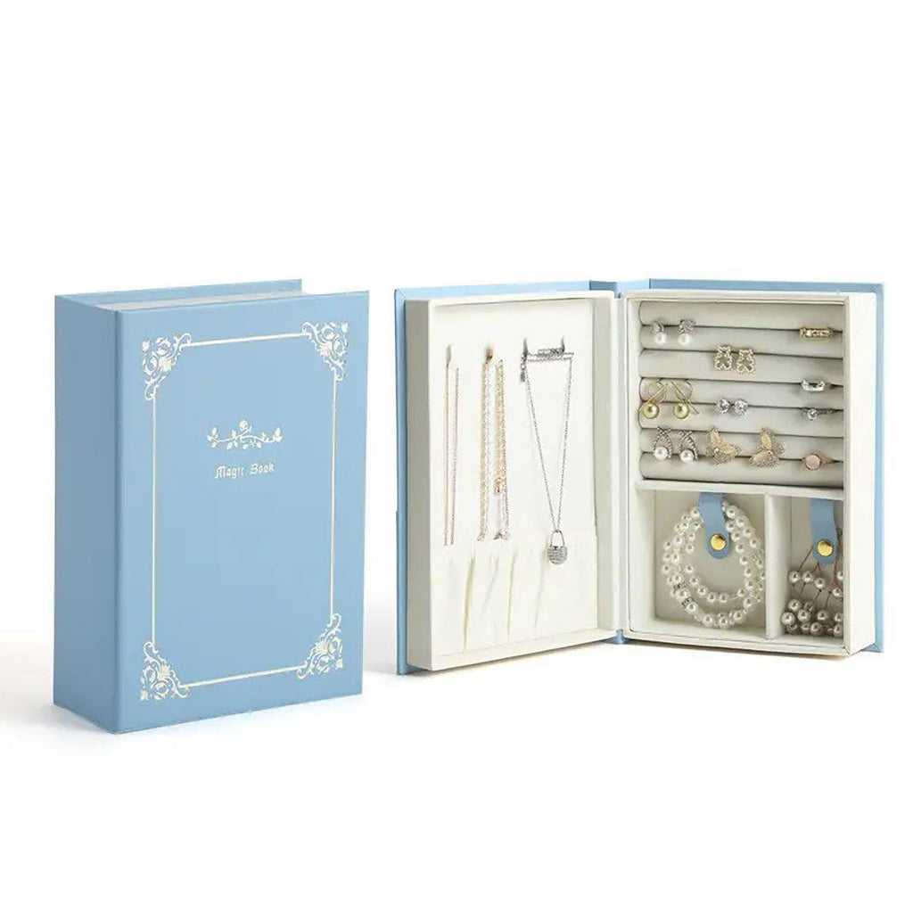 Book Style Jewellery Box in Three Colours | StorageOZ