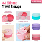 Silicone Travel Storage Box in Three Colours | StorageOZ