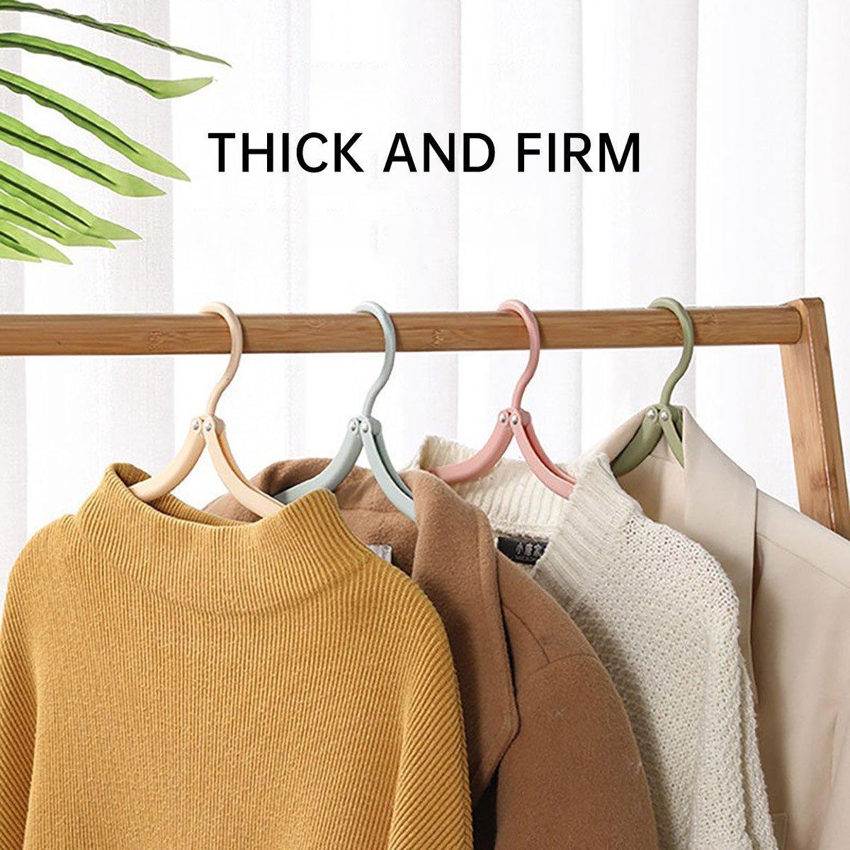 Folding Travel Clothes Hangers Four Colours | StorageOZ