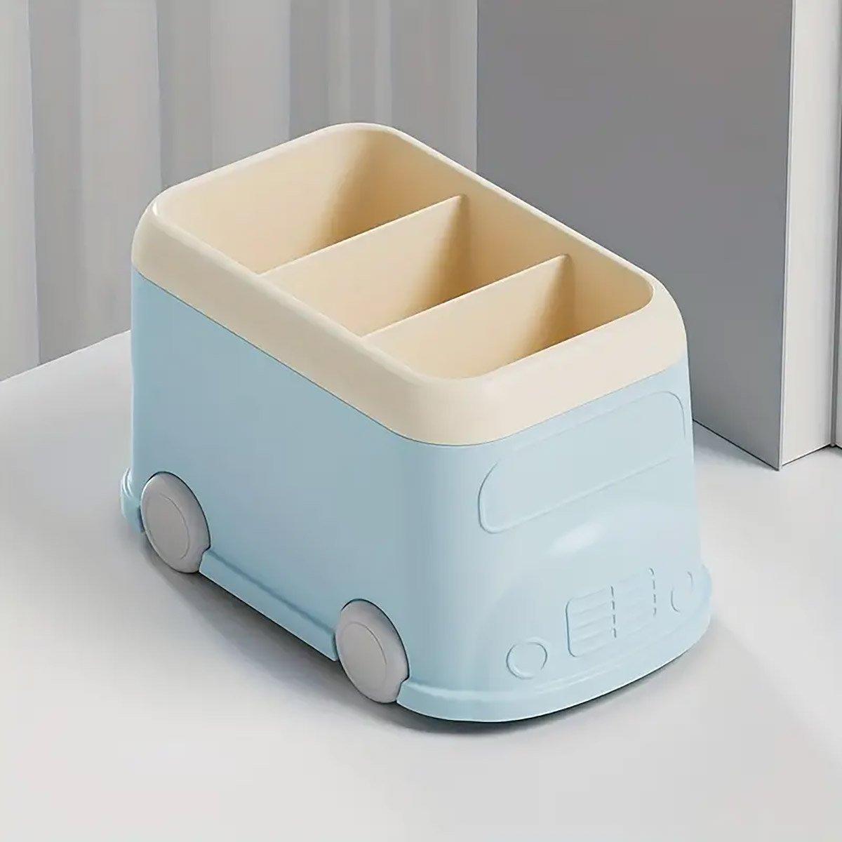 Bus Cartoon Desktop Pen Holder Two Colours | StorageOZ