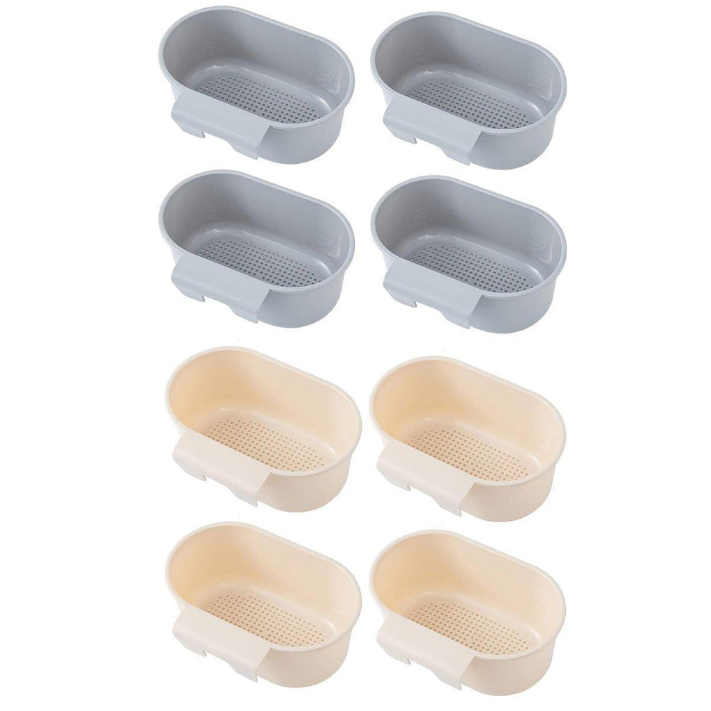 4 Pcs Sink Hanging Drain Baskets Two Colours | StorageOZ