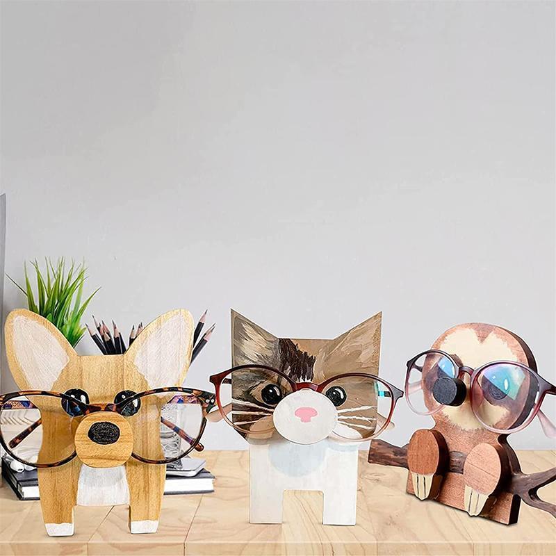 Wooden Animal Glasses Stand Seven Styles | StorageOZ