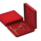 Flannel Jewellery Storage Box Six Colours | StorageOZ