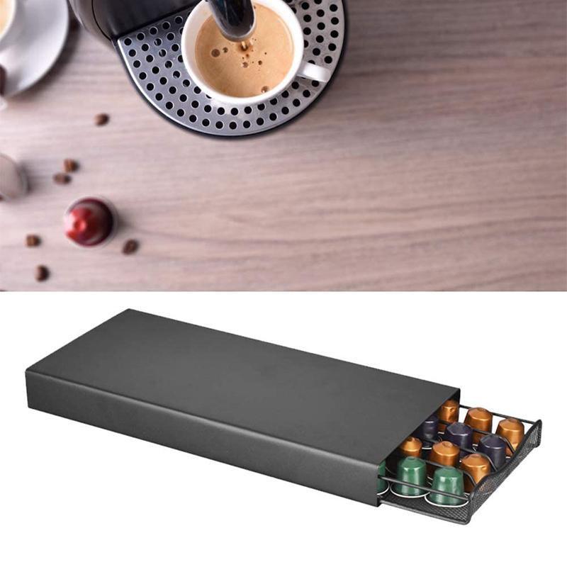 40 Pod Nespresso Coffee Capsule Drawer Rack | StorageOZ