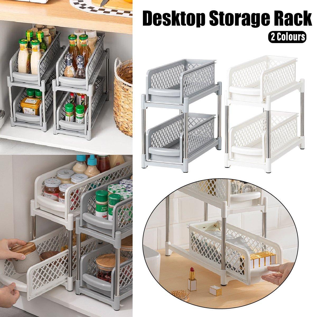 Pull Out Spice Drawer Rack in Two Colours | StorageOZ