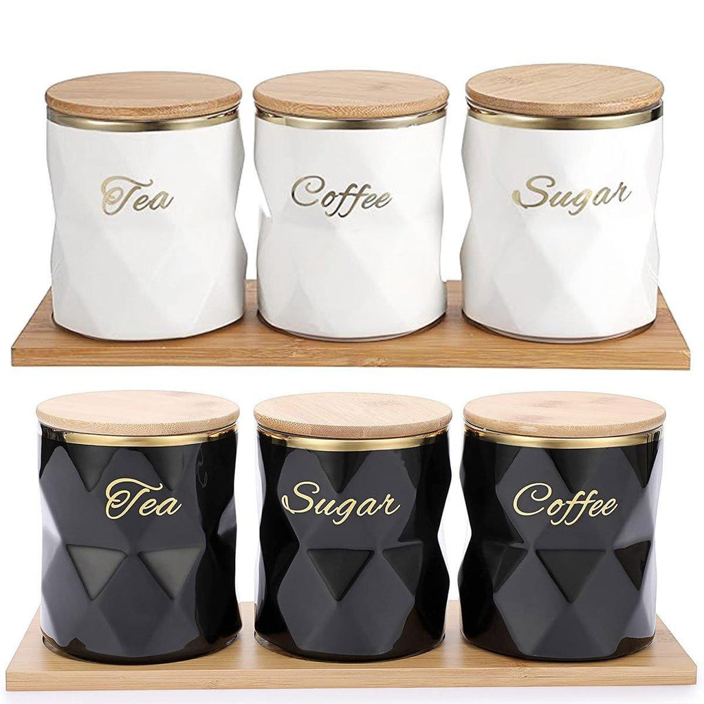 Canister Sets Two Colours Kitchen Organiser | StorageOZ