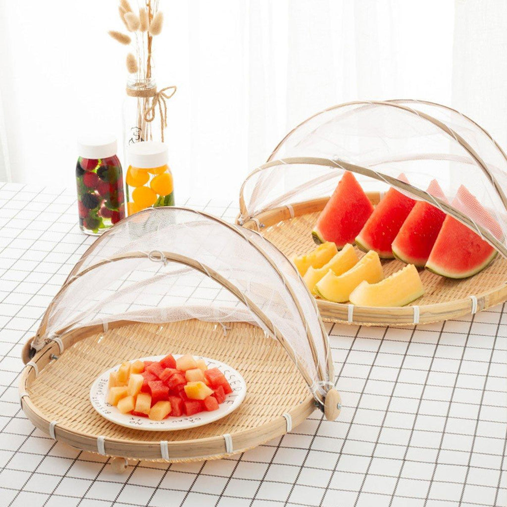 Bamboo Mesh Storage Basket in Three Sizes | StorageOZ