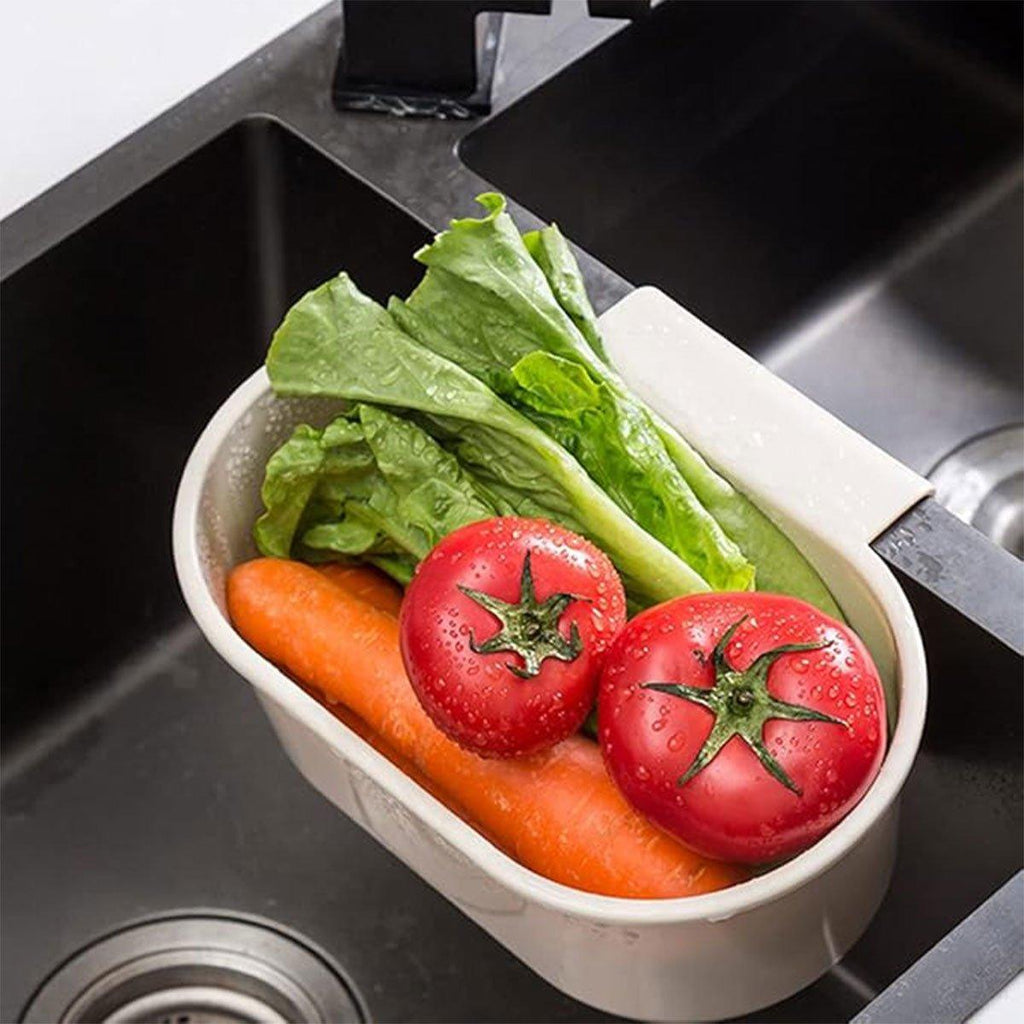 4 Pcs Sink Hanging Drain Baskets Two Colours | StorageOZ