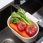 4 Pcs Sink Hanging Drain Baskets Two Colours | StorageOZ