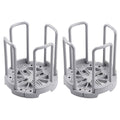 2 Pcs Retractable Bowl Drain Racks Two Colours | StorageOZ