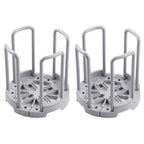 2 Pcs Retractable Bowl Drain Racks Two Colours | StorageOZ