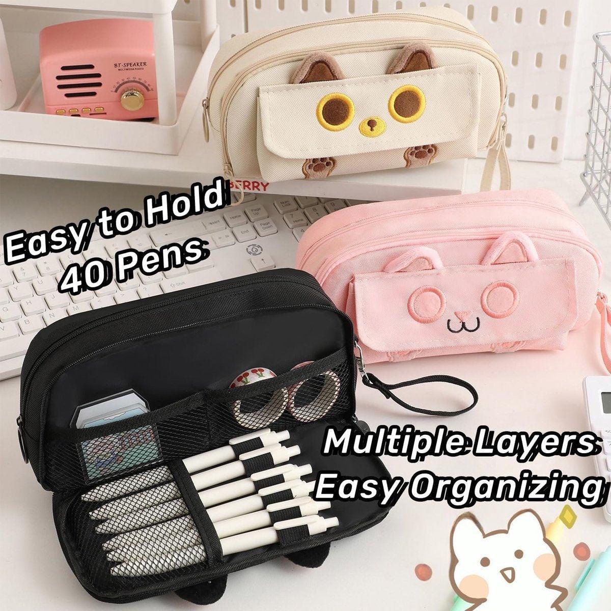 Pencil Cases Two Tones Desk Organiser Set | StorageOZ
