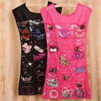 Double Sided Hanging Jewellery Organiser Bag | StorageOZ