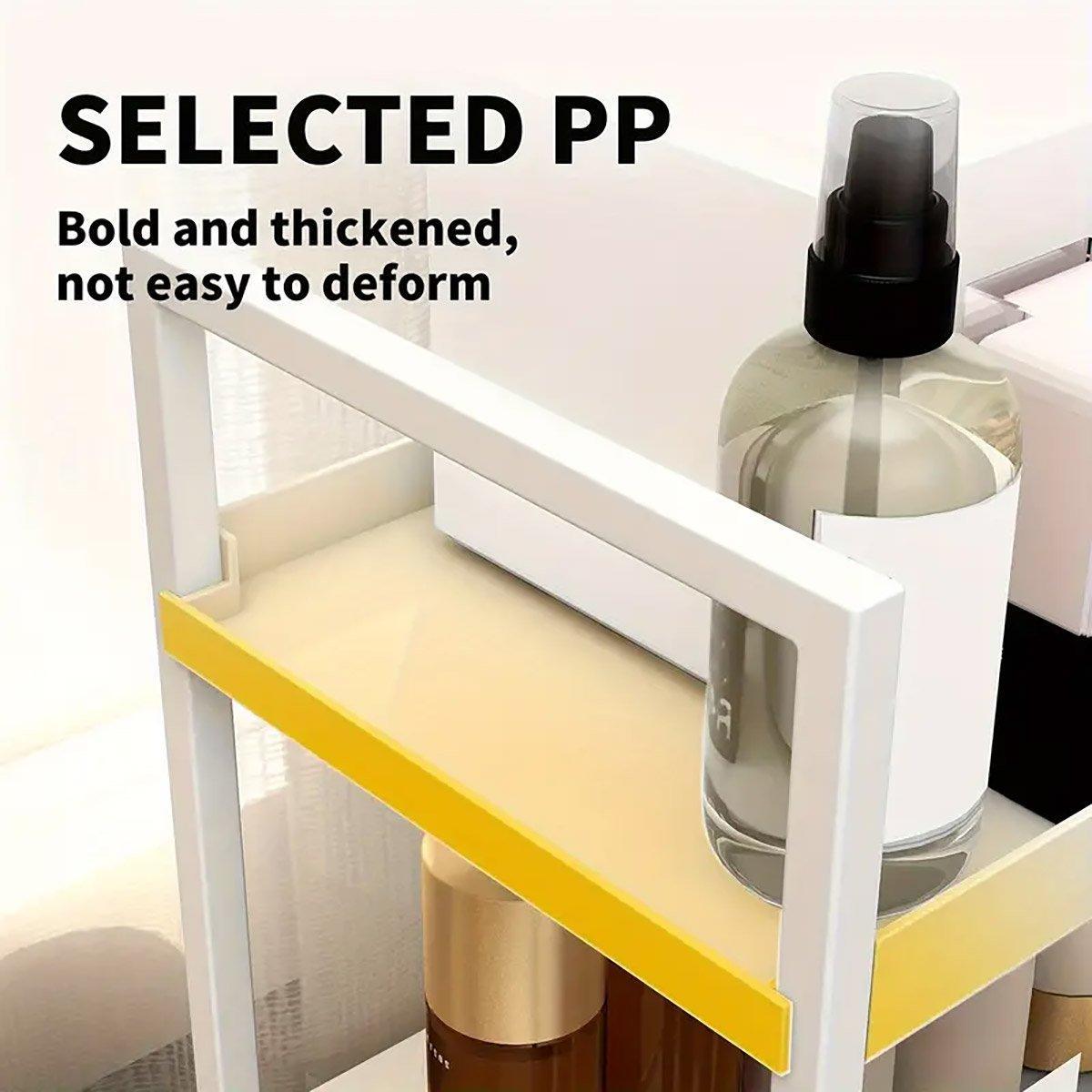 Two Tier Skincare Storage Rack Two Colours | StorageOZ