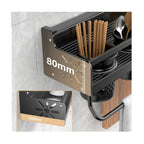 Punch Free Kitchen Wall Storage Rack Two Colours | StorageOZ