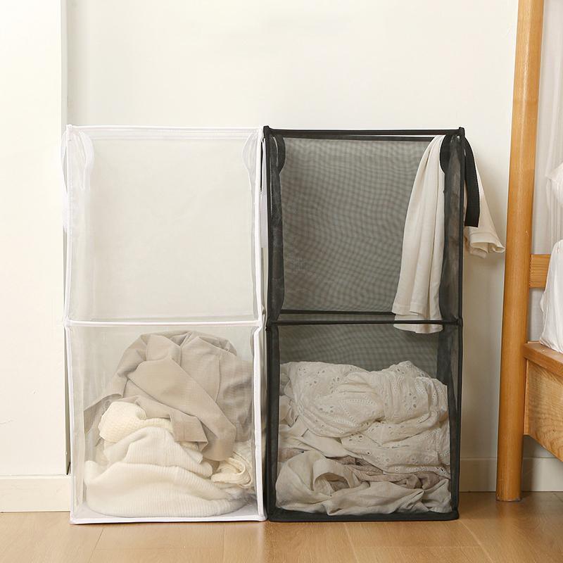 Mesh Laundry Hamper Single or Double Style | StorageOZ