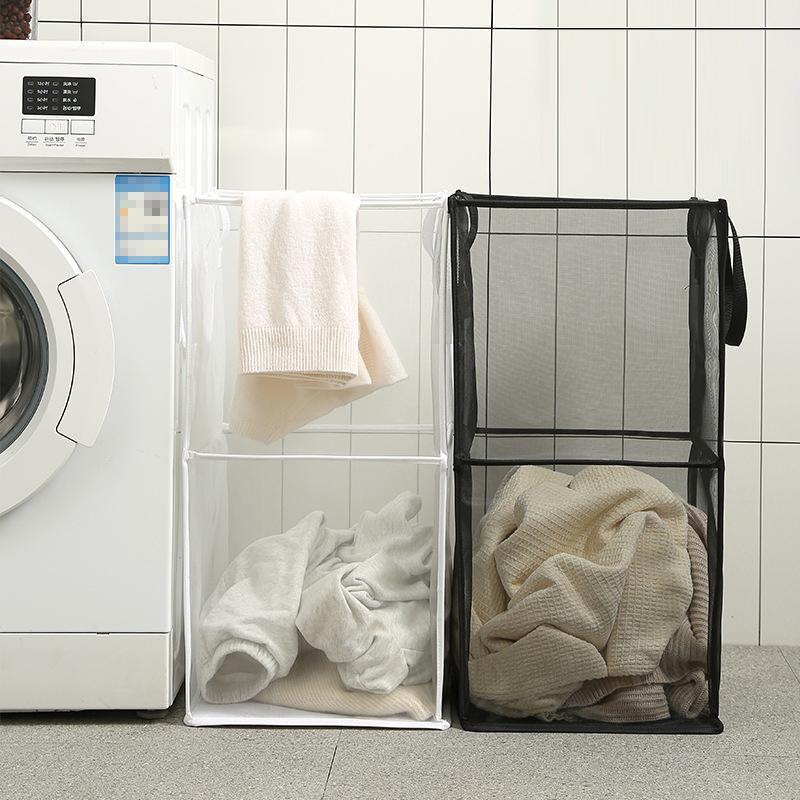 Mesh Laundry Hamper Single or Double Style | StorageOZ