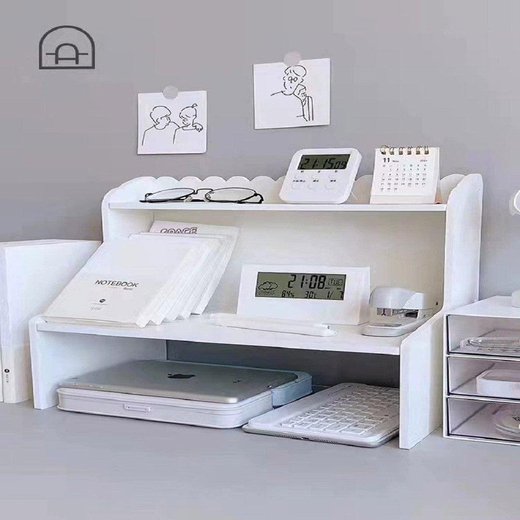 Two Layer Desktop Storage Rack Three Sizes | StorageOZ