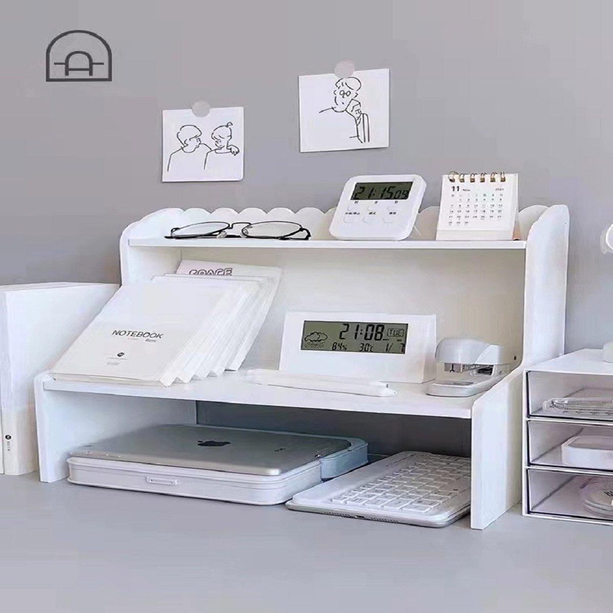 Two Layer Desktop Storage Rack Three Sizes | StorageOZ