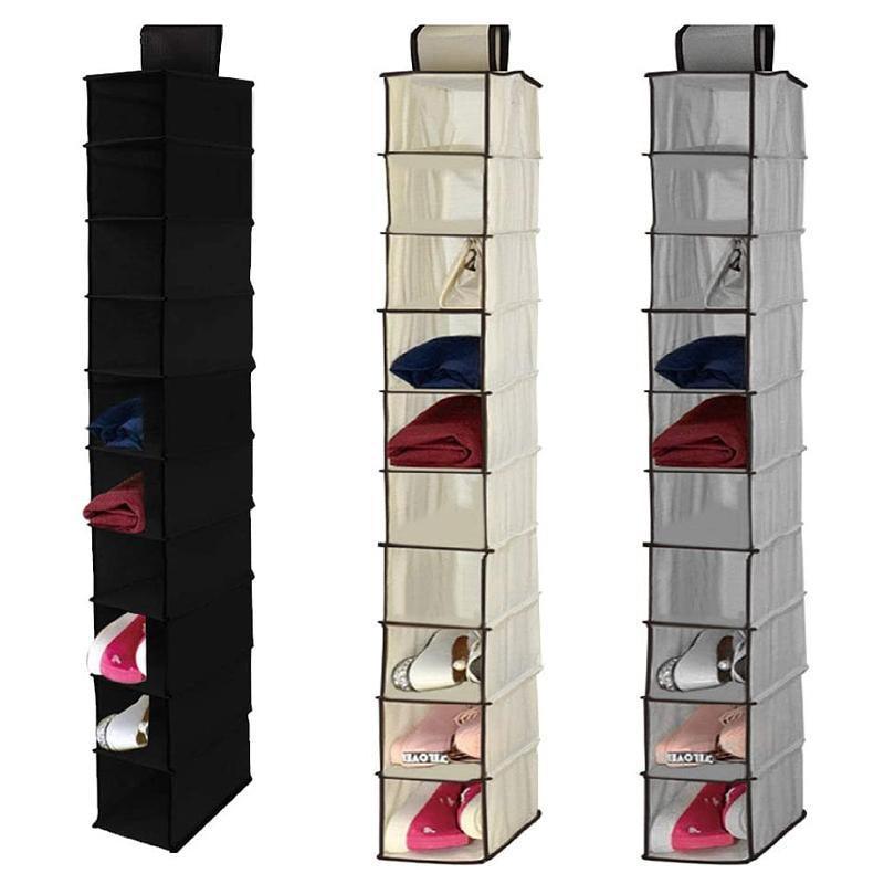 Hanging Wardrobe Storage Organiser Three Colours | StorageOZ