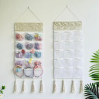 Woven Hanging Storage Bag in Two Styles Set | StorageOZ