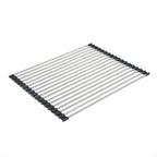 Foldable Stainless Steel Dish Drain Rack | StorageOZ