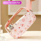3 Pcs Printed PVC Makeup Bags Four Colours | StorageOZ