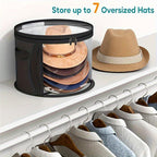 Round Hat Storage Bag for 7 Brimmed Hats | StorageOZ