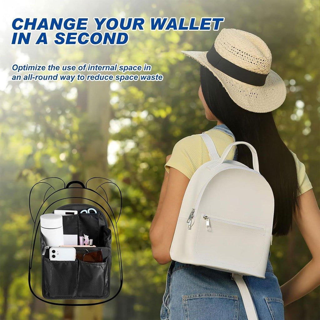 12 Pocket Travel Bag Insert in Six Colours | StorageOZ