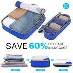 6 Pcs Mesh Travel Storage Bags Five Colours | StorageOZ