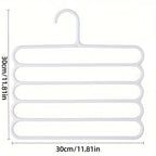 5 Pcs Five Layer Trouser Racks Three Colours | StorageOZ