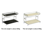 Two Tier Iron Cup Storage Rack Two Colours | StorageOZ