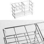 Stainless Steel Wire Toothbrush Holder Stand | StorageOZ