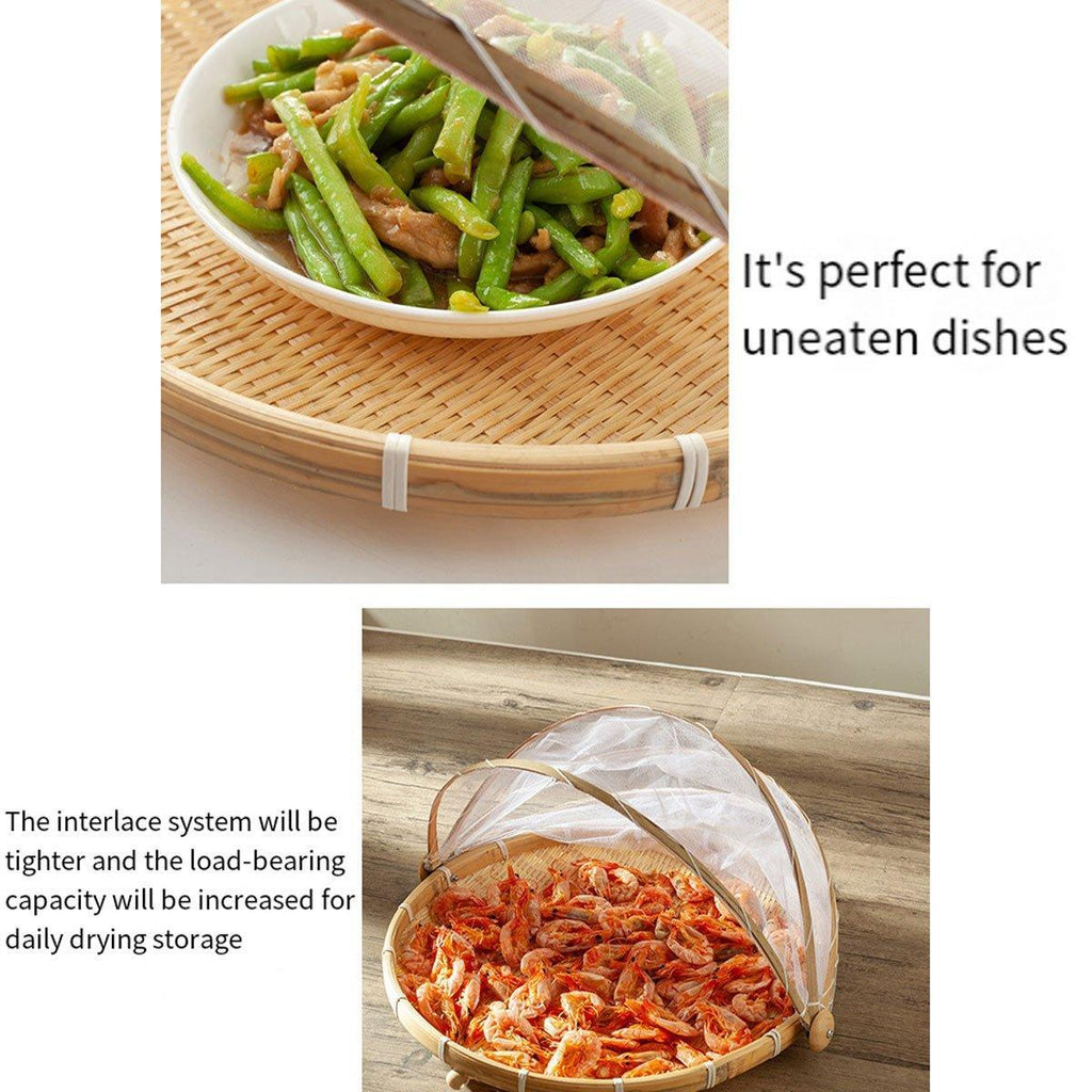 Bamboo Mesh Storage Basket in Three Sizes | StorageOZ