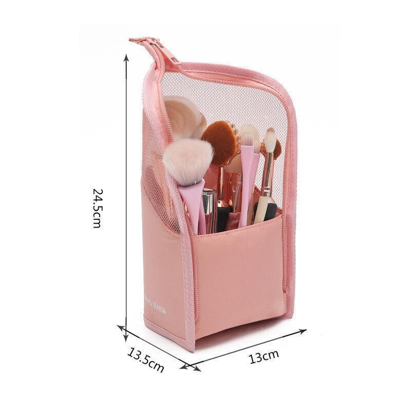 24.5cm Zip Makeup Storage Bag Two Colours | StorageOZ
