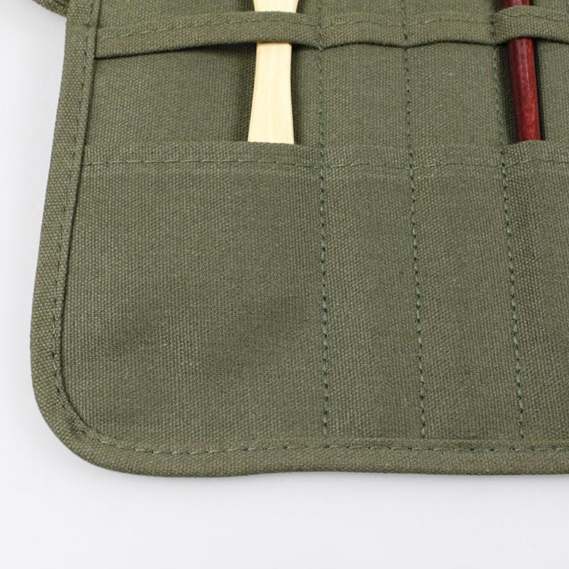Canvas Brush Roll Art Storage Organiser Set | StorageOZ