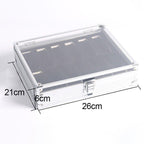 12 Grid Aluminium Carbon Fibre Watch Box | StorageOZ