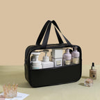 3 Pcs Clear PVC Makeup Bags in Five Colours | StorageOZ
