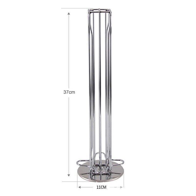 Silver Rotary Coffee Stand Kitchen Organiser | StorageOZ